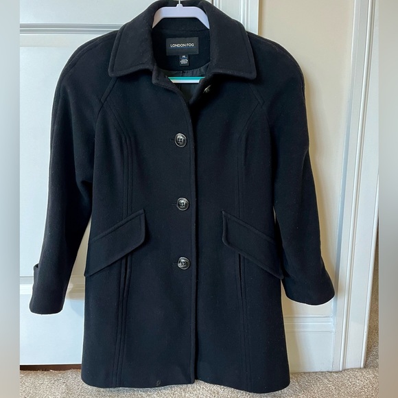 London Fog Jackets & Blazers - London Fog Peacoat